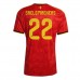 Belgia Alexis Saelemaekers #22 Hjemmedrakt VM 2026 Korte ermer